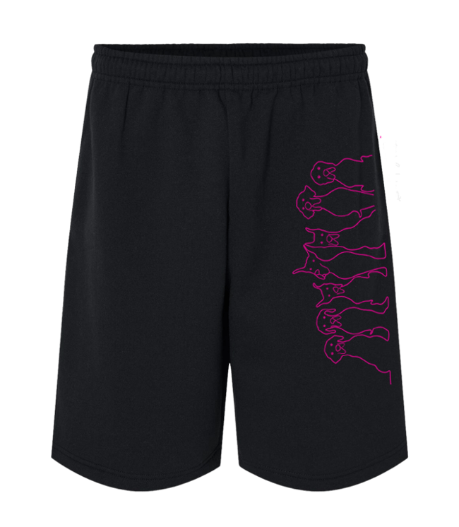  Dogs in a Row Shorts | Great Dane and Friends