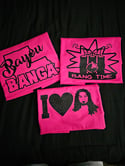 I ❤️ Bayou Banga Tshirts “Pink”