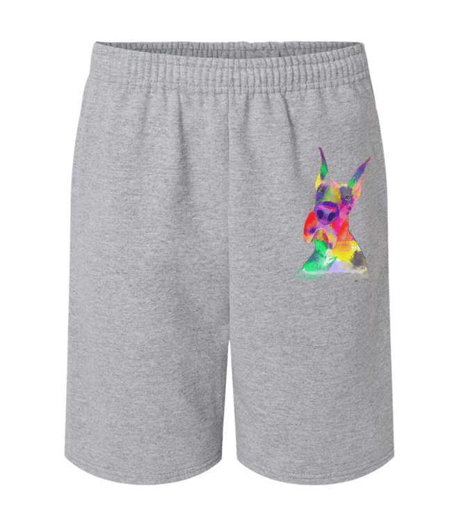 Artistic Great Dane Watercolor Shorts for the Ultimate Dane Lover