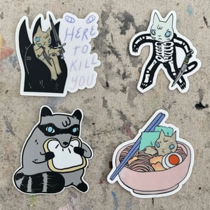 Image of 2023 Die Cut Stickers