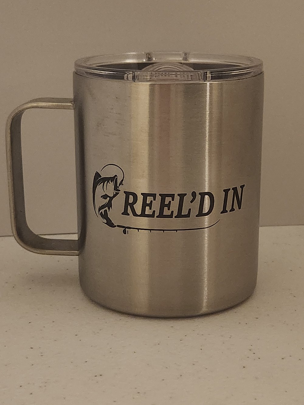 12 0z Stainless Coffee mugs