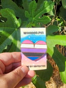 Image 3 of Pride Flags Wooden Pin