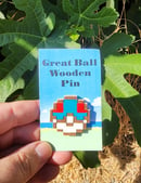 Image 2 of Pokeball wooden pins