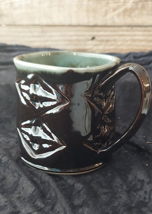 Image of Squared Mug w/bat stamp