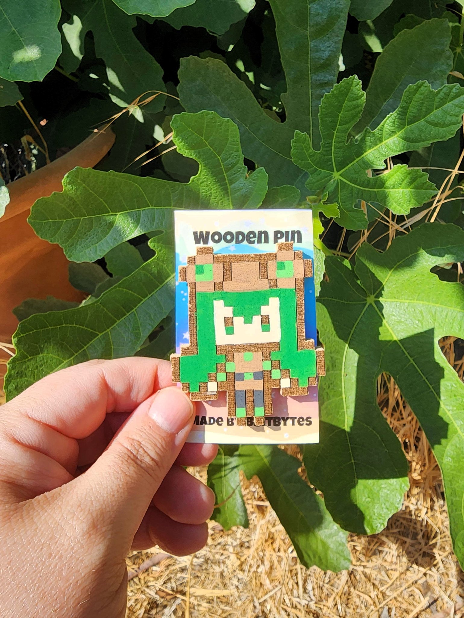 Image of Froppy Wooden Pin