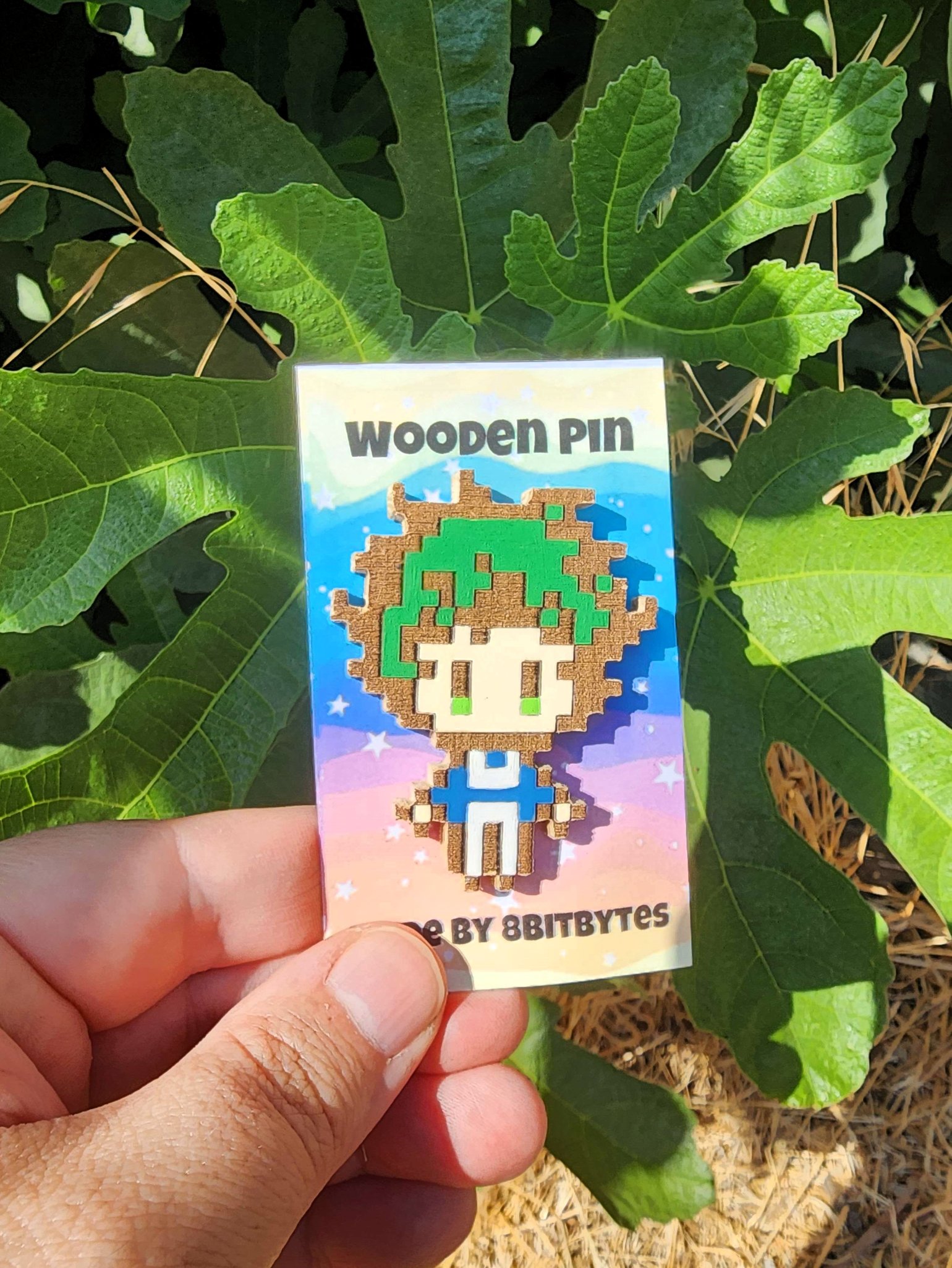 Image of Deku wooden Pin