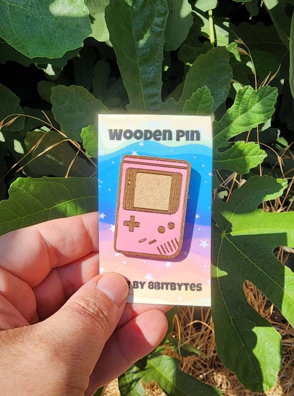 Image of Gameboy Color Wooden Pins