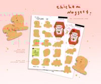 Chichem Nuggest Stickers | 4x6 Vinyl sticker sheet