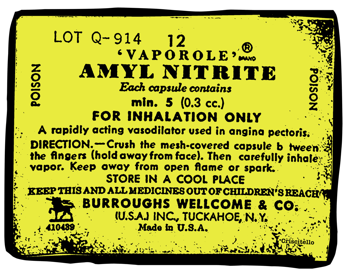 Image of Vintage Amy Nitrate Label T 