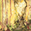 Art print by Jenny Shaw - Light dances before my eyes