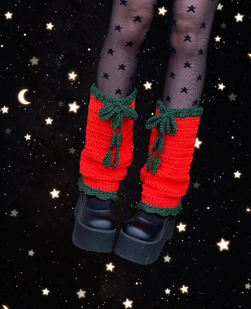 Image of SMASHING PUMPKINS LEG WARMERS 1/1