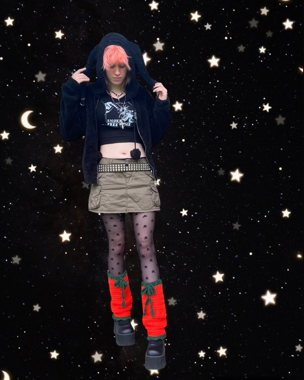 Image of SMASHING PUMPKINS LEG WARMERS 1/1