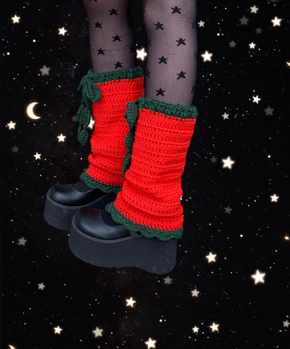 Image of SMASHING PUMPKINS LEG WARMERS 1/1