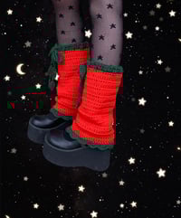 Image 2 of SMASHING PUMPKINS LEG WARMERS 1/1