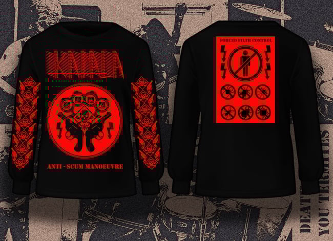 KAPALA - ANTI-SCUM MANOEUVRE longsleeve 