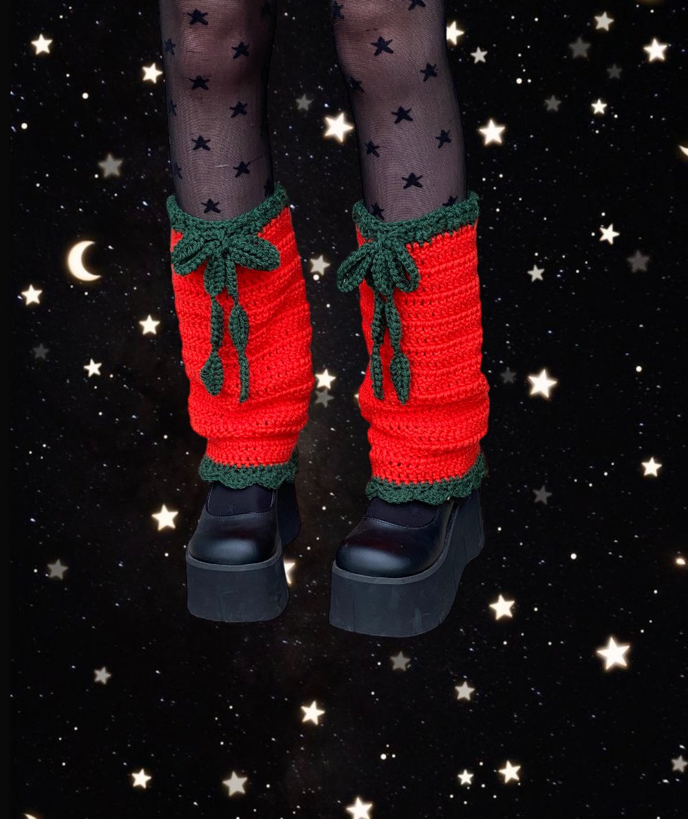 Image of SMASHING PUMPKINS LEG WARMERS 1/1