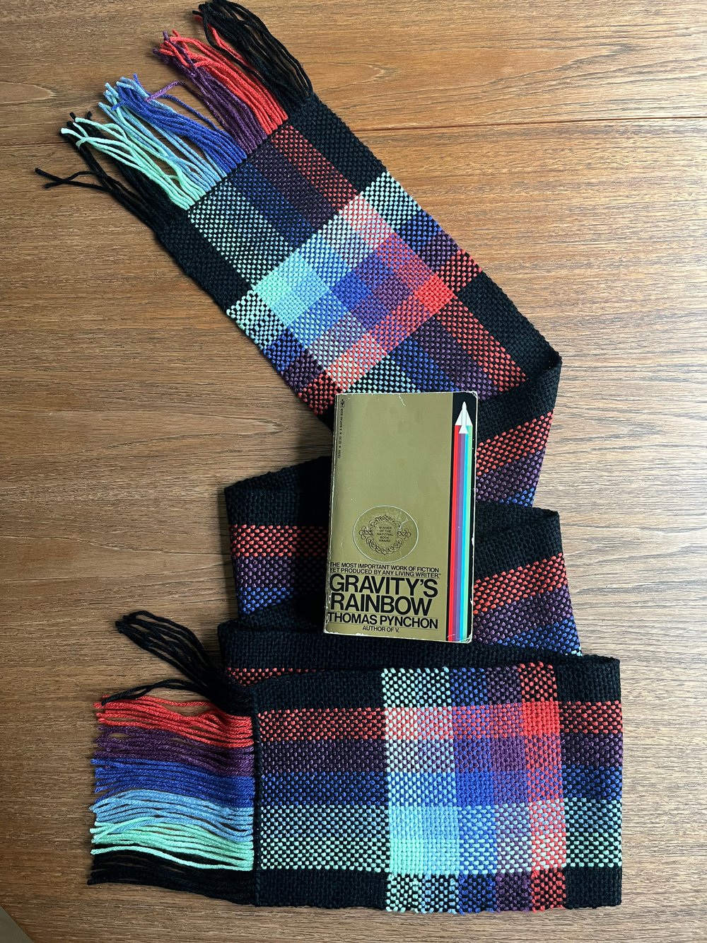 Gravity's Rainbow scarf