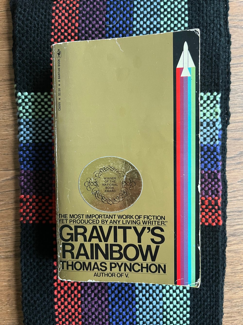 Gravity's Rainbow scarf