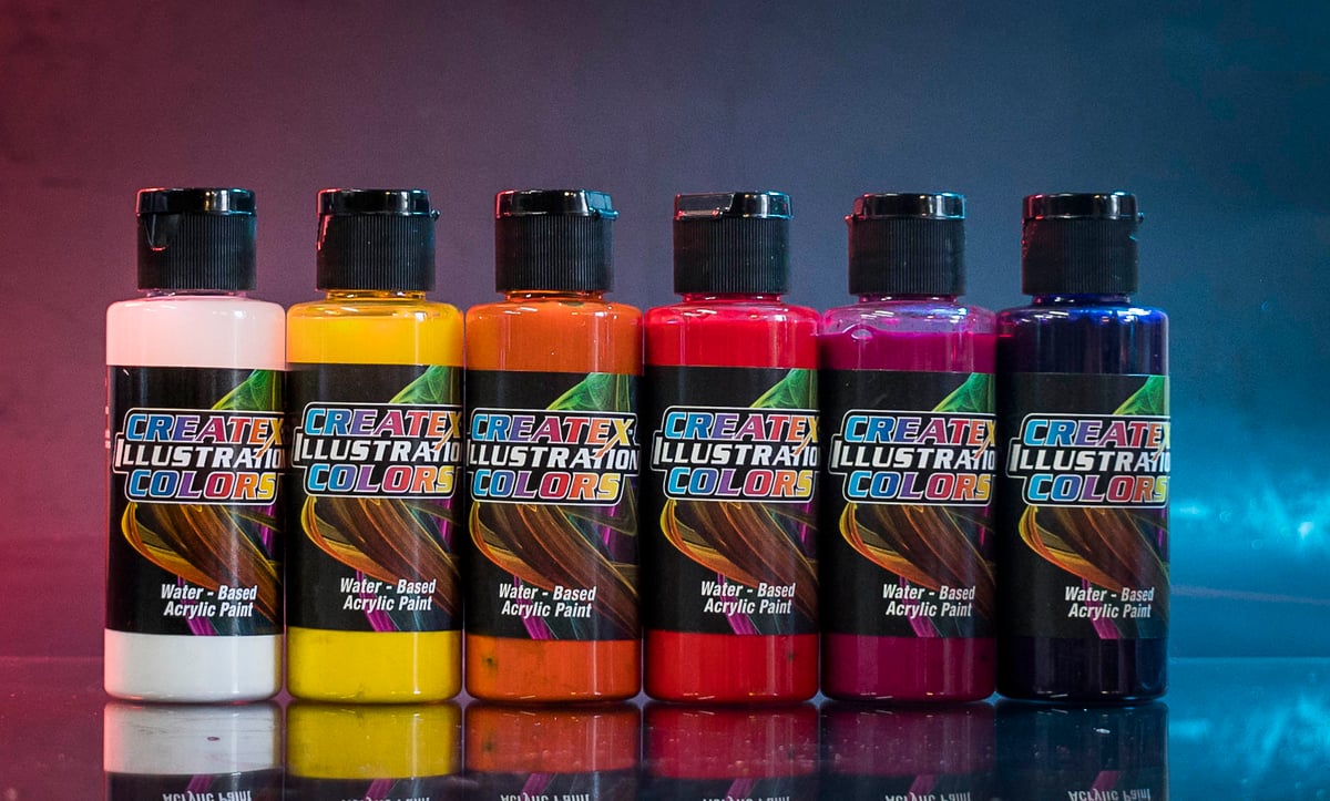 CREATEX ILLUSTRATION SET | PAINTHUFFER METALFLAKE