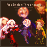 Image 1 of Fire Emblem Three Houses keychains