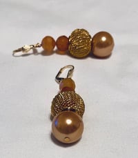 Image 2 of Elegant Handmade Pearl Drop Earrings