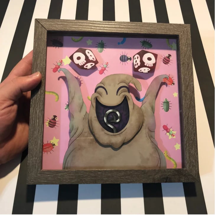 Image of Happy Boogie - Shadow Box- 8"x 8"- Framed