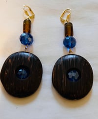 Image 2 of Beautiful Handcrafted Wooden Earrings