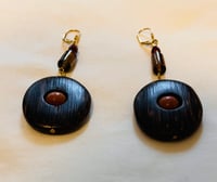 Image 4 of Beautiful Handcrafted Wooden Earrings