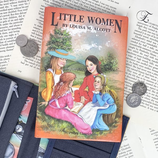 Image of Little Women Book Wallet. 