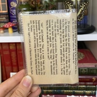 Image 2 of “One Ring to rule them all” Lord of the Rings Book Page Card Wallet
