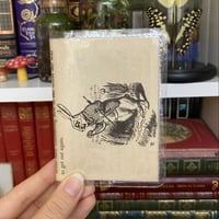 Image 1 of White Rabbit, Alice in Wonderland Book Page Card Wallet