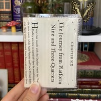 Image 1 of Journey from Platform Nine and Three-Quarters, Harry Potter Book Page Card Wallet