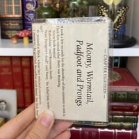 Image 1 of Moony, Wormtail, Padfoot and Prongs, Harry Potter Book Page Card Wallet