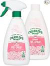 Charlie’s Soap Laundry Pre-Spray Stain Remover With Refill (16.9 Fl. Oz, 1 Pack With Refill)