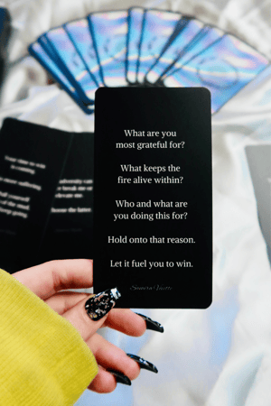 The "Get Up" Affirmation Card Deck