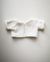 Veste velour blanche