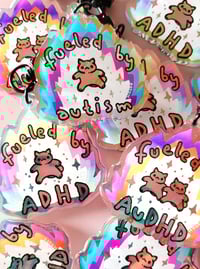 Image 1 of ADHD/Autism/AuDHD Keychain Charms