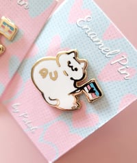 Image 2 of Trans Kitty - Enamel Pin