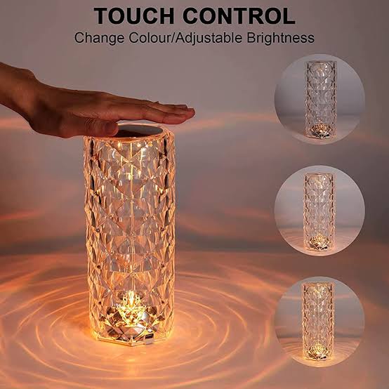 Image of Touch crystal lamp