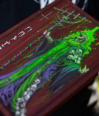 Image 2 of "The Mad Zealot" Engraved Painting