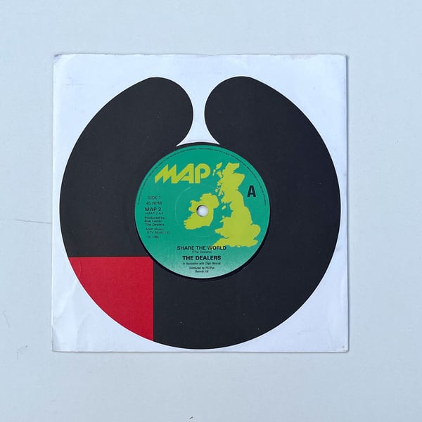 Image of THE DEALERS - SHARE THE WORLD 7"