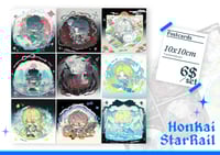 Honkai star rail - Postcard set