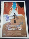 The Karate Kid Multi Signed x 5