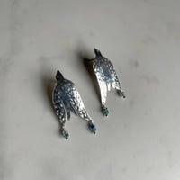 Image 1 of skye earring - montana sapphire