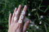 Groovy Daisy Ring in Citrine