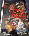 Evil Dead 11x17 cast signed