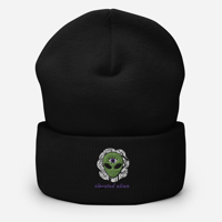 Image 3 of Elevated Alien Embroidered cap/beanie