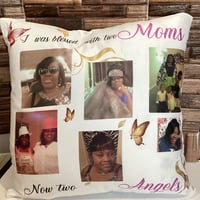 Image 4 of Personalized 17x17 pillows FRONT ONLY