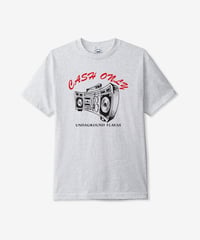 CASH ONLY_BOOMBOX TEE :::ASH:::