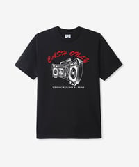 CASH ONLY_BOOMBOX TEE :::BLACK:::